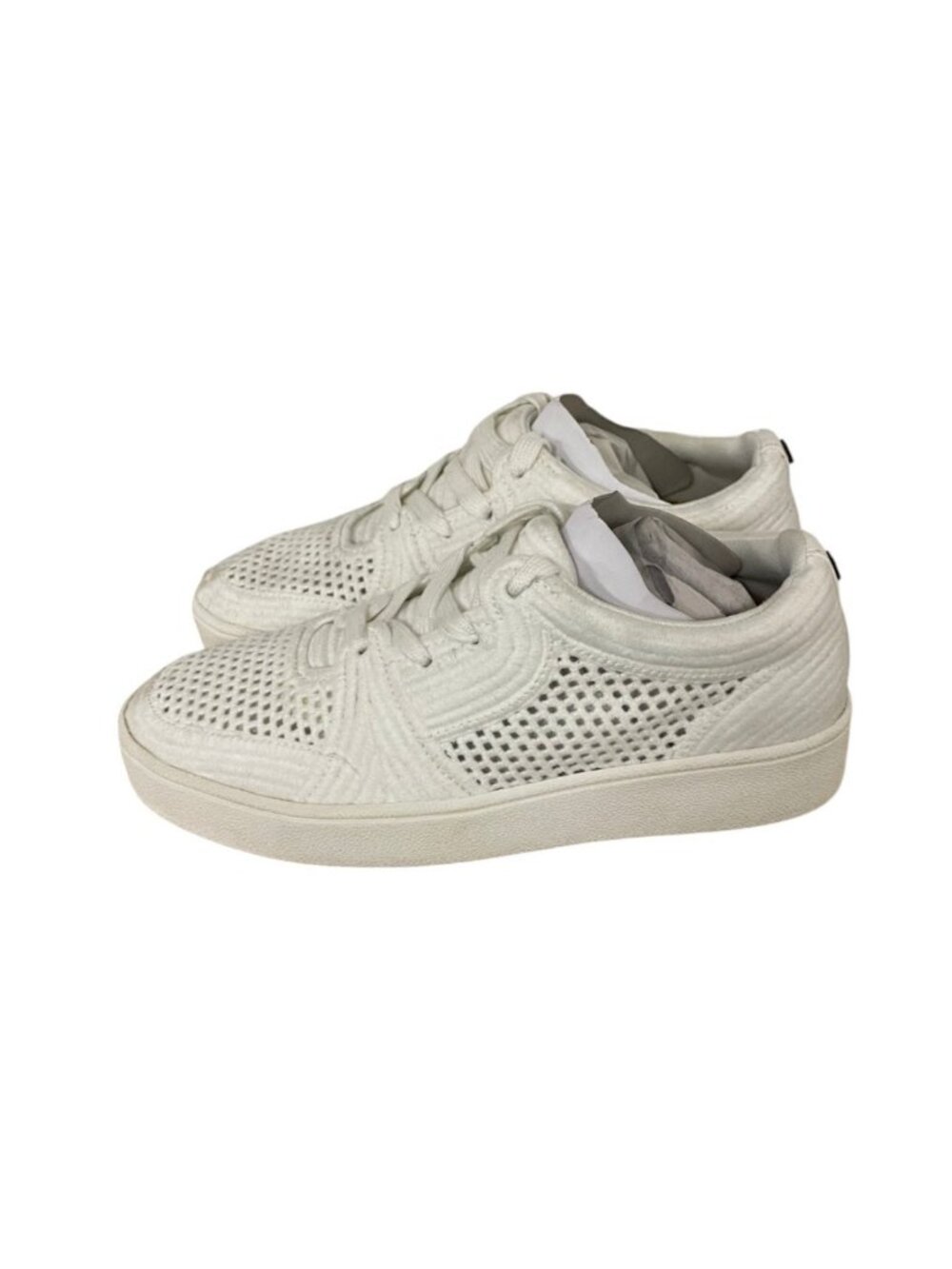 Lucky Brand Womens Sneakers Size 6 Eggshell White Heavy Knit LK-HAIDYN NWD